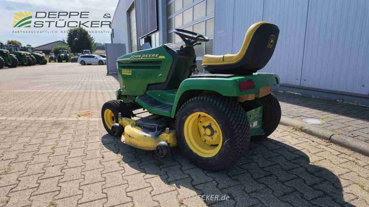 John Deere 355D mit 48C Mähwerk gebraucht – Rasentraktor – Baujahr 2001 – Produktbild 4