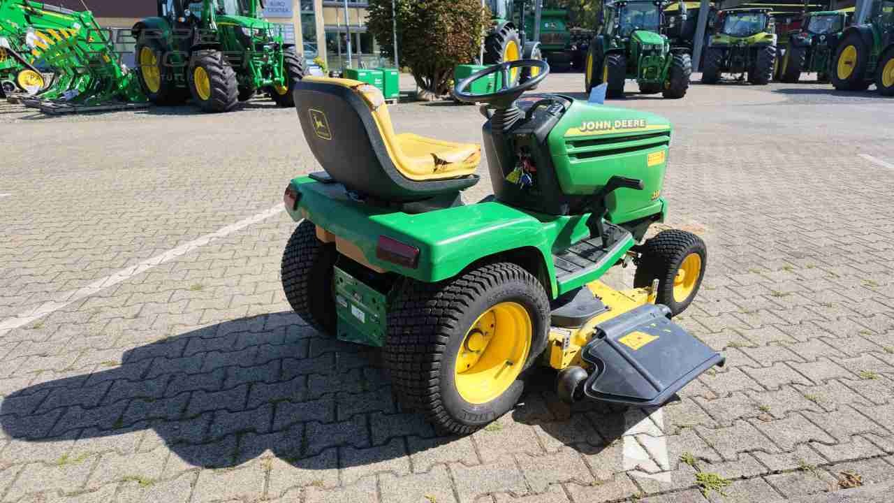 John Deere 355D mit 48C Mähwerk gebraucht – Rasentraktor – Baujahr 2001 – Produktbild 5