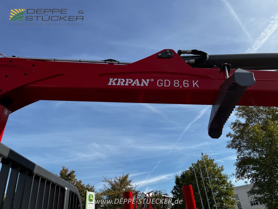 Krpan GP 15 D mit Kran GD 8,6 K gebraucht – Rückewagen + Rückeanhänger – Baujahr 2024 – Produktbild 6